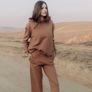 Elleandemm Emm Camel Hoodie